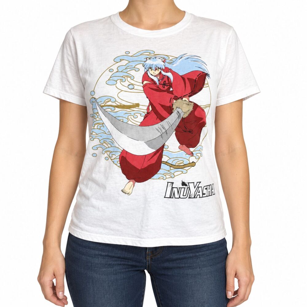 InuYasha Anime Manga Shirt Women's Dated 2009 VTG Y2K | Small